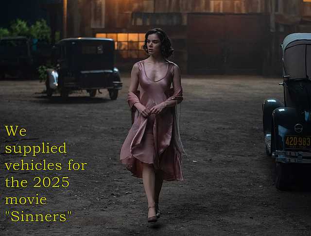 Our vehicles as used in a Major Motion picture